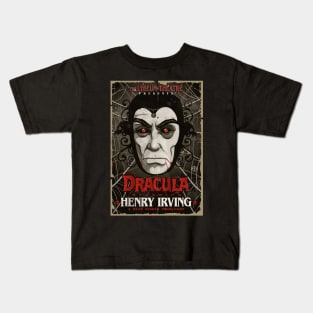 Lyceum Theatre, Dracula, Henry Irving, Bram Stoker Kids T-Shirt